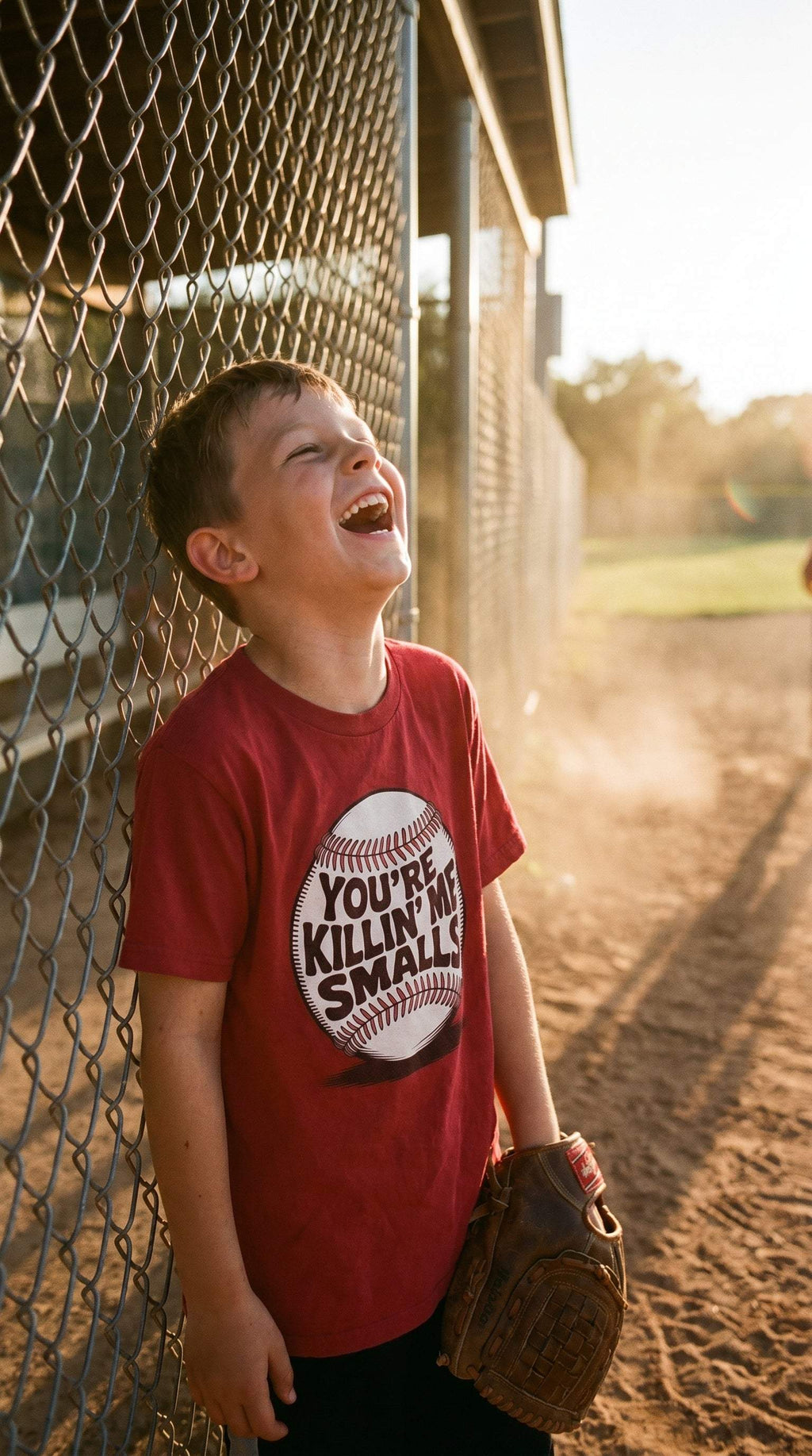 You’re Killin’ Me Smalls Kids T-Shirt (Baseball Graphic Tee)