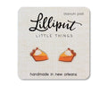 Lilliput Little Things - Pumpkin Pie Earrings