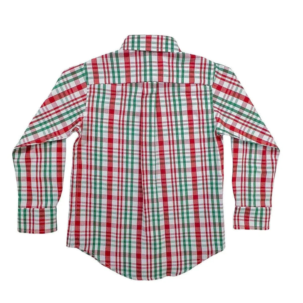 Saltwater Boys Company - Carter Oxford Shirt Sleigh Plaid