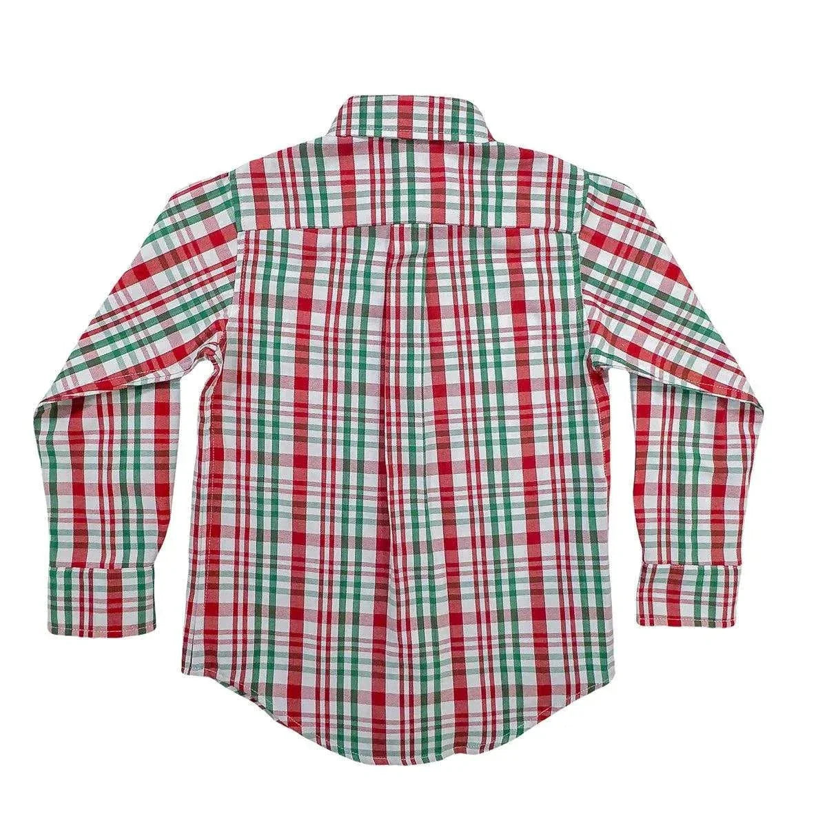 Saltwater Boys Company - Carter Oxford Shirt Sleigh Plaid